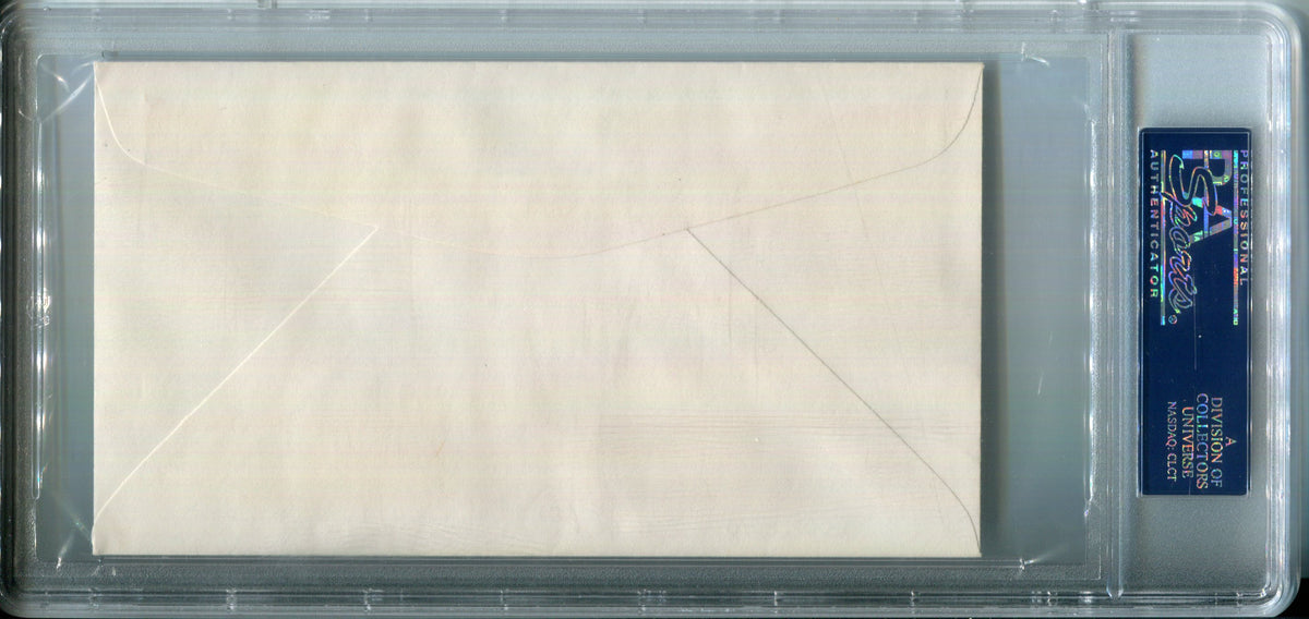 Roy Campanella 1989 Gateway Cooperstown First Day Cover AUTO Autograph PSA/DNA