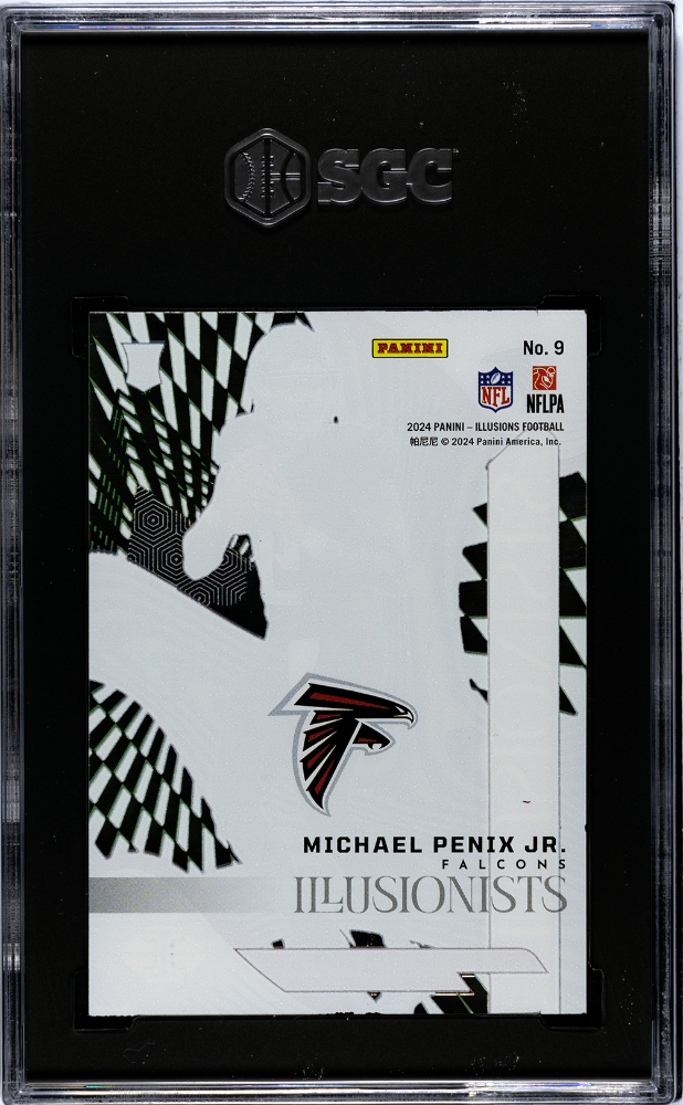 2024 Panini Illusions Michael Penix JR. #9 Illusionists SGC 8.5