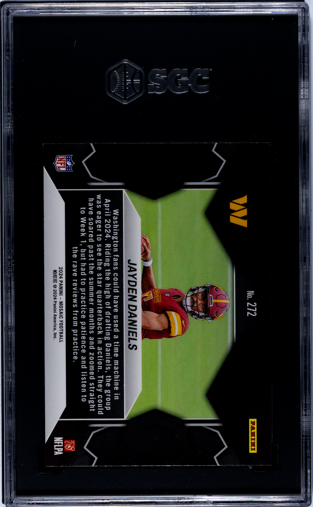 2024 Panini Mosaic Jayden Daniels #272 SGC 9.5