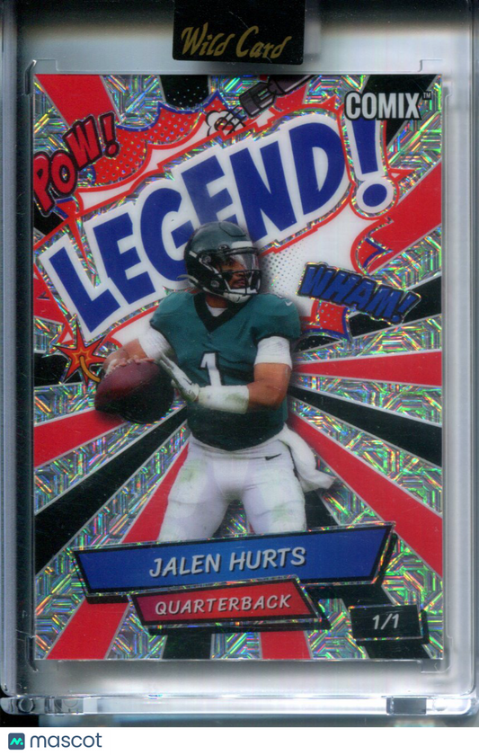 2025 Wild Card Comix Legend Jalen Hurts #ACLRB-JH 1/1