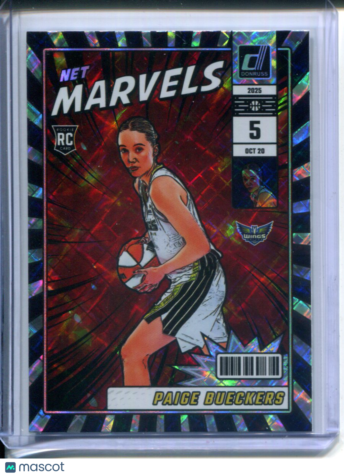 2025 Panini Donruss WNBA Net Marvels Diamond Paige Bueckers #23 RC Rookie