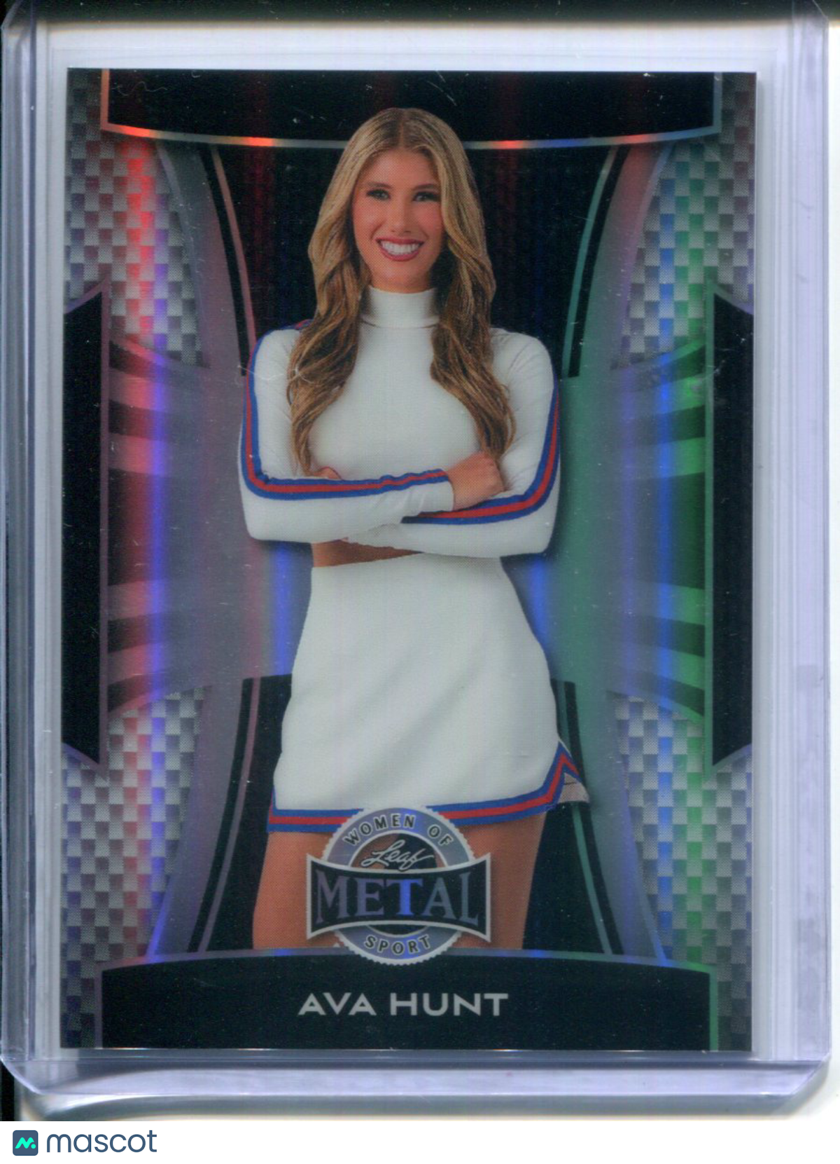 2025 Leaf Metal Women of Sport Ava Hunt #7/10 Kansas City Chiefs