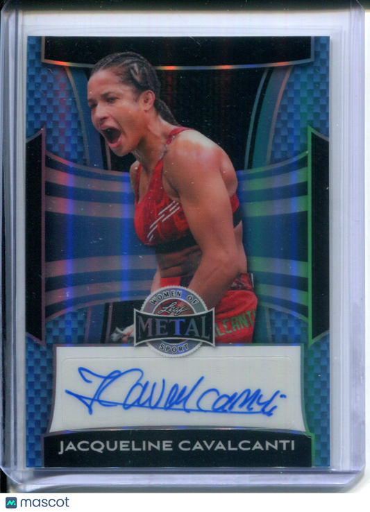 2025 Leaf Metal MMA Jacqueline Cavalcanti #BA-JC1 3/8