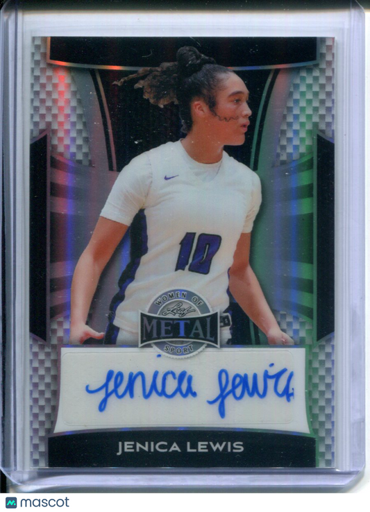 2025 Leaf Metal Jenica Lewis #BA-JL1 6/10