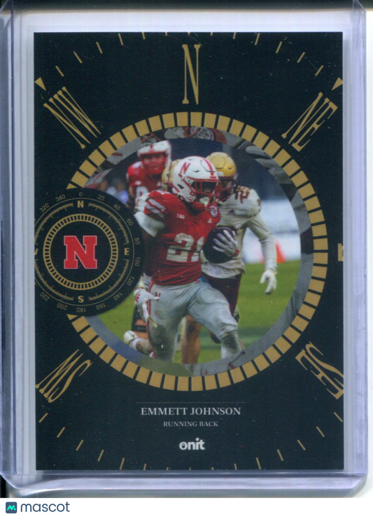 2025 Onit Timeless Nebraska Cornhuskers Football Emmett Johnson #C-4
