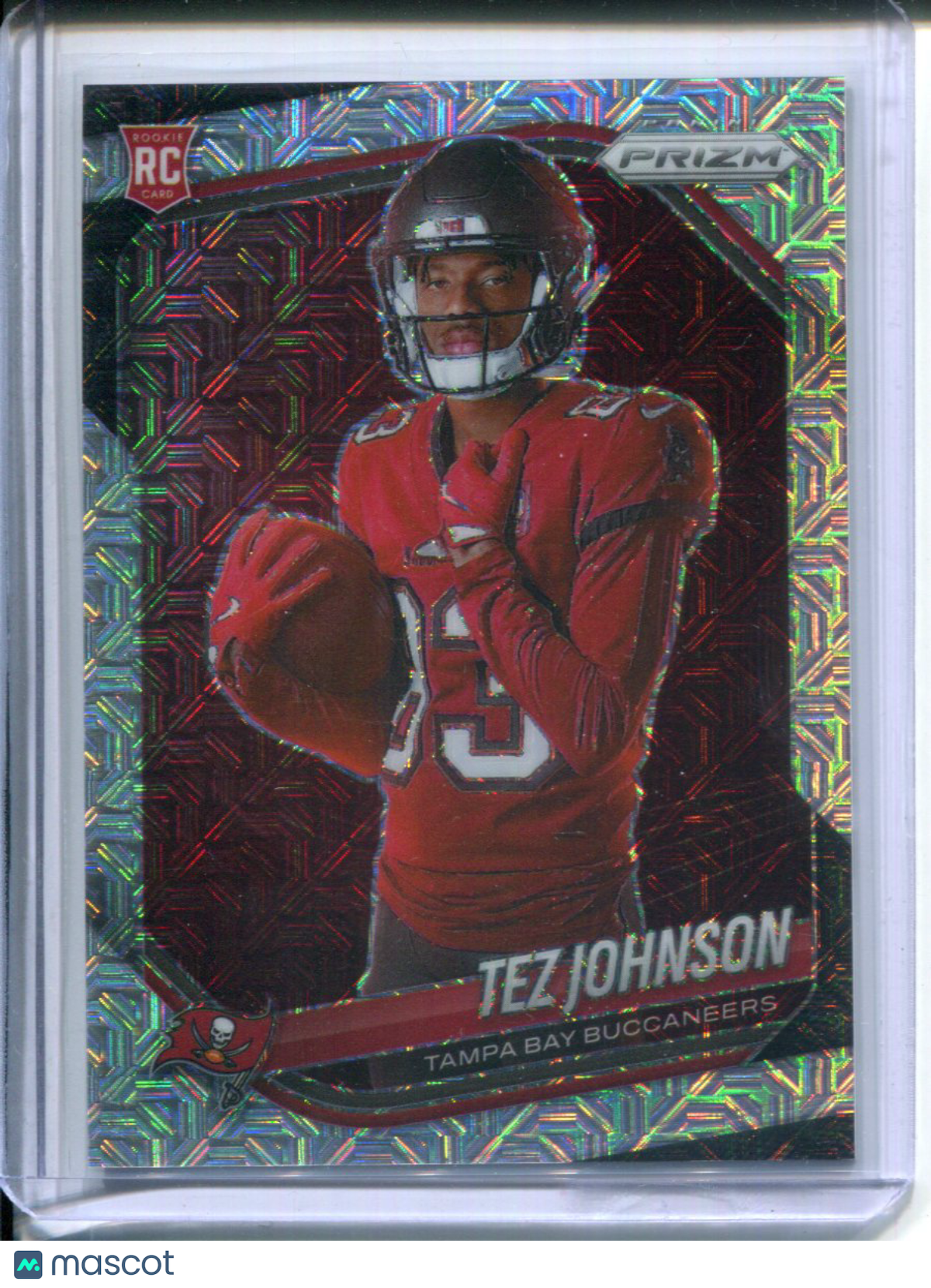 2025 Panini Prizm Tez Johnson #404 Mojo Rookie #10/25