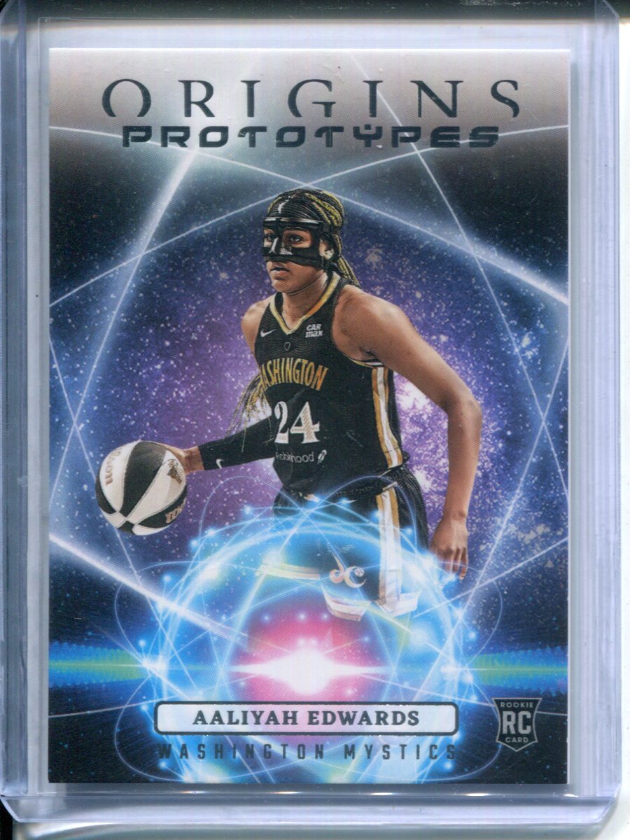 2024 Panini WNBA Origins Basketball Aaliyah Edwards #24 RC Prototypes