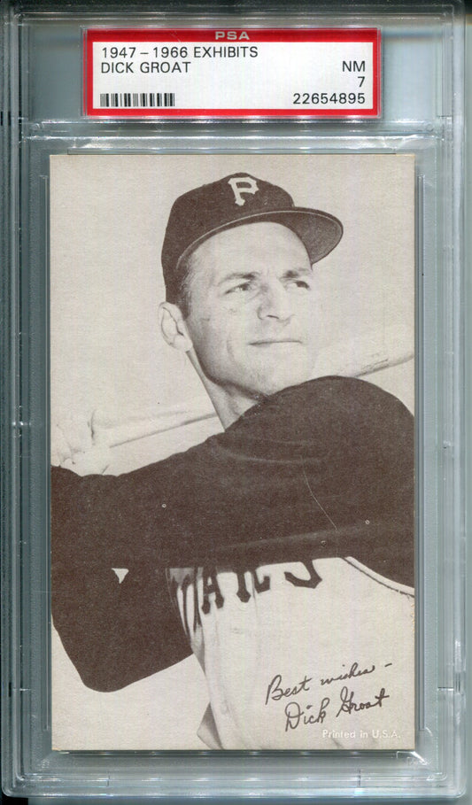 1947-66 Exhibits Dick Groat PSA 7