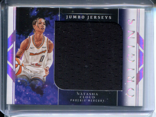 2024 Panini Natasha Cloud #JJ-NC Jumbo Jersey Origins WNBA