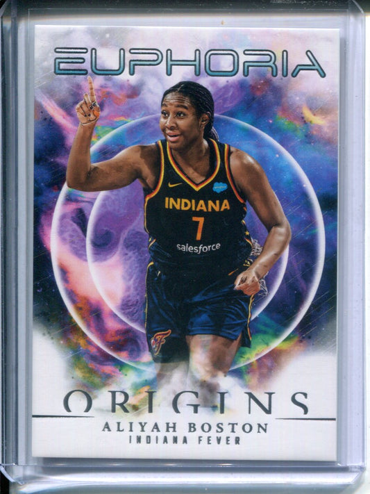 2024 Panini Origins WNBA Euphoria SP Aliyah Boston #14