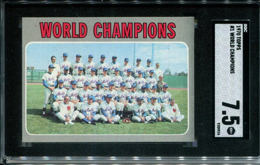 New York Mets #1 World Champions 1970 Topps SGC 7.5