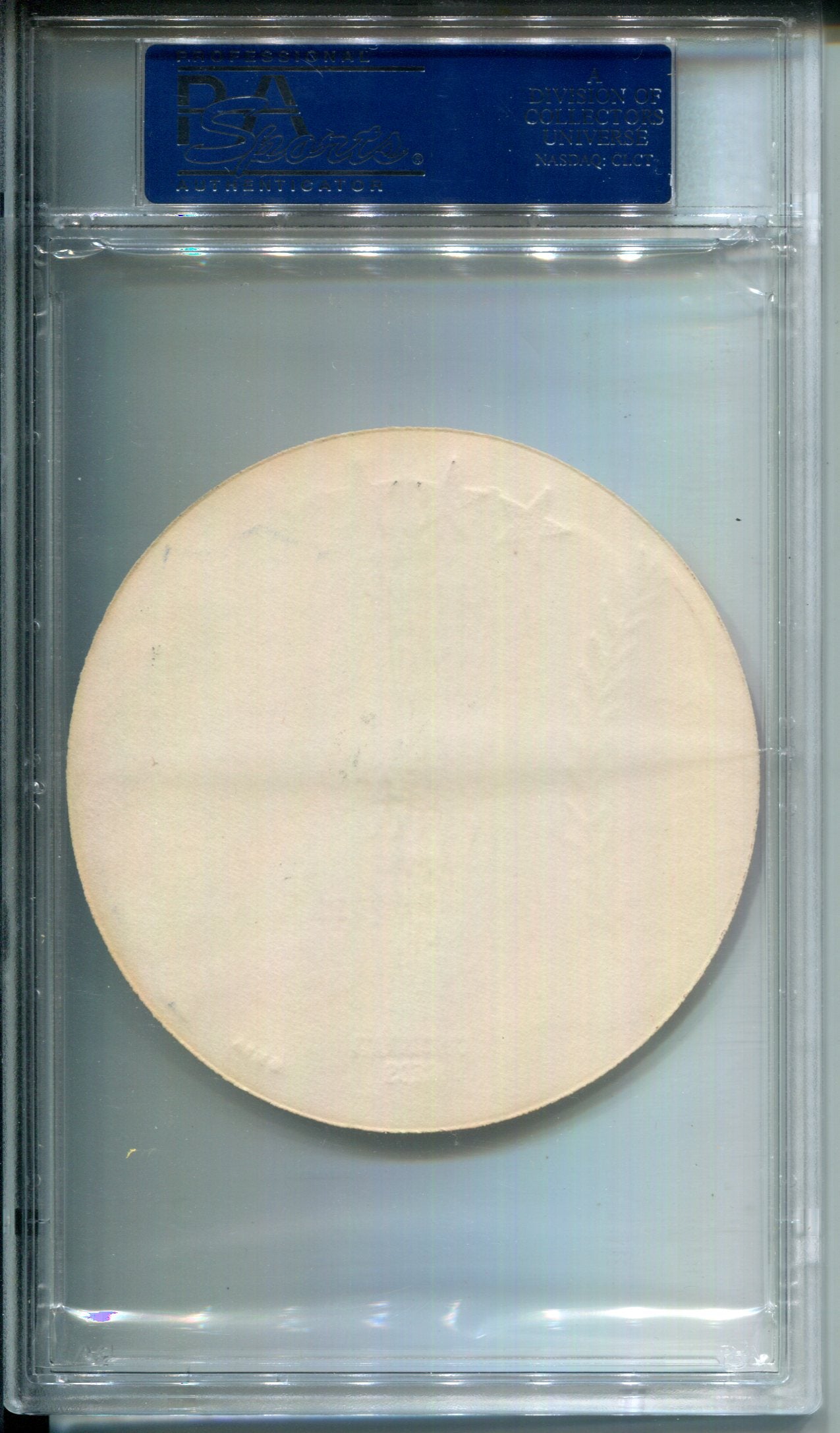 1975 Msa Customized Sports Discs Pete Rose Blank Back TEST Disc PSA 4