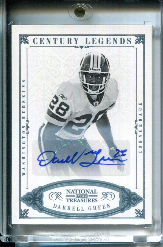 Darrell Green 2012 Panini National Treasures #121 Platinum #1/1 Redskins