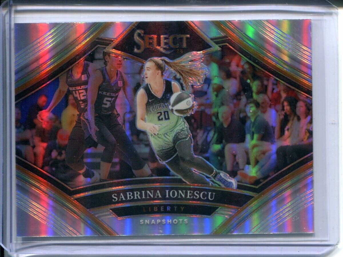 2024 Panini Select WNBA Sabrina Ionescu Snapshots SILVER PRIZM