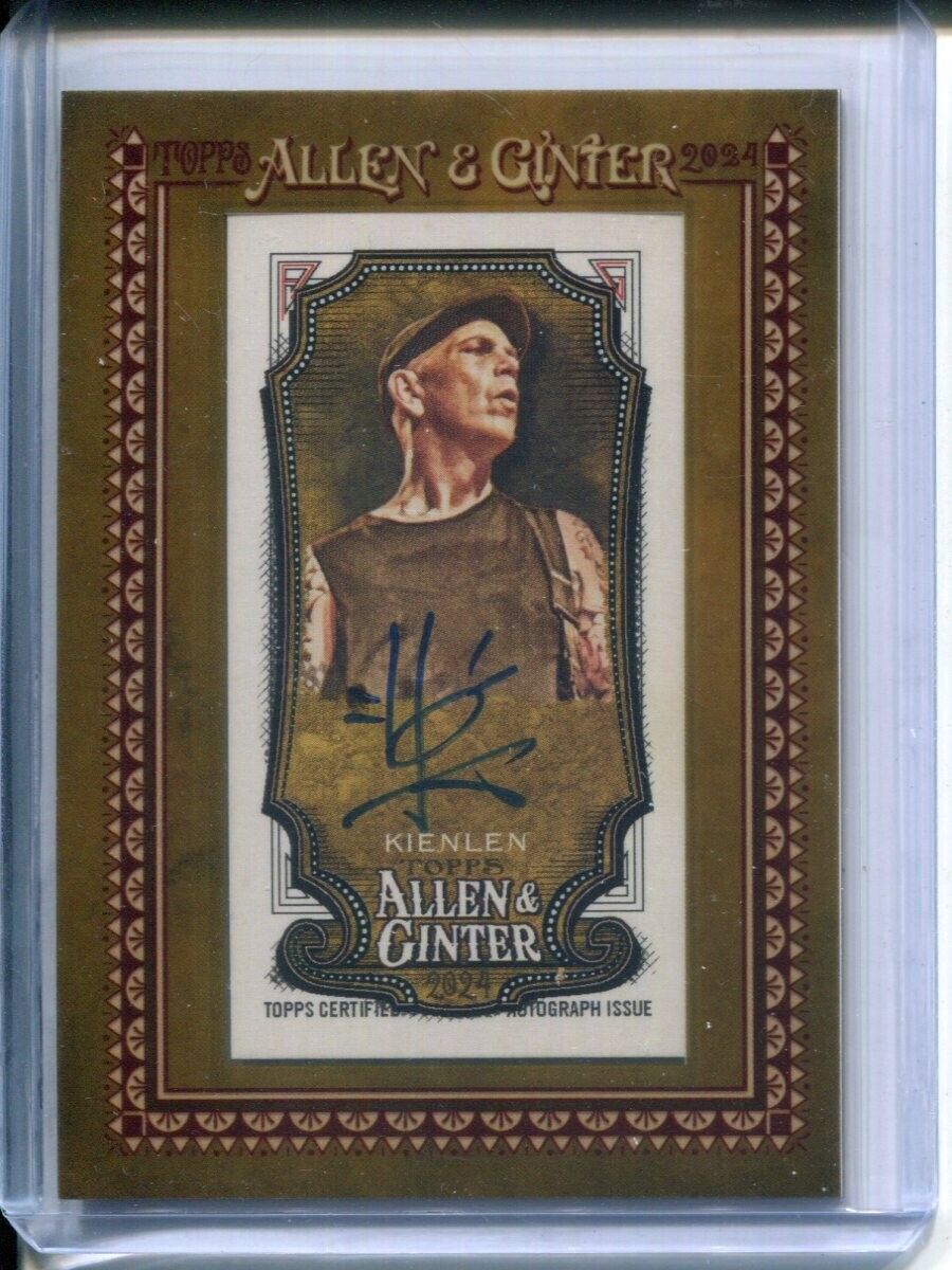 Bryan Kienlen Bassist The Bouncing Souls AUTO  2024 Topps Allen & Ginter