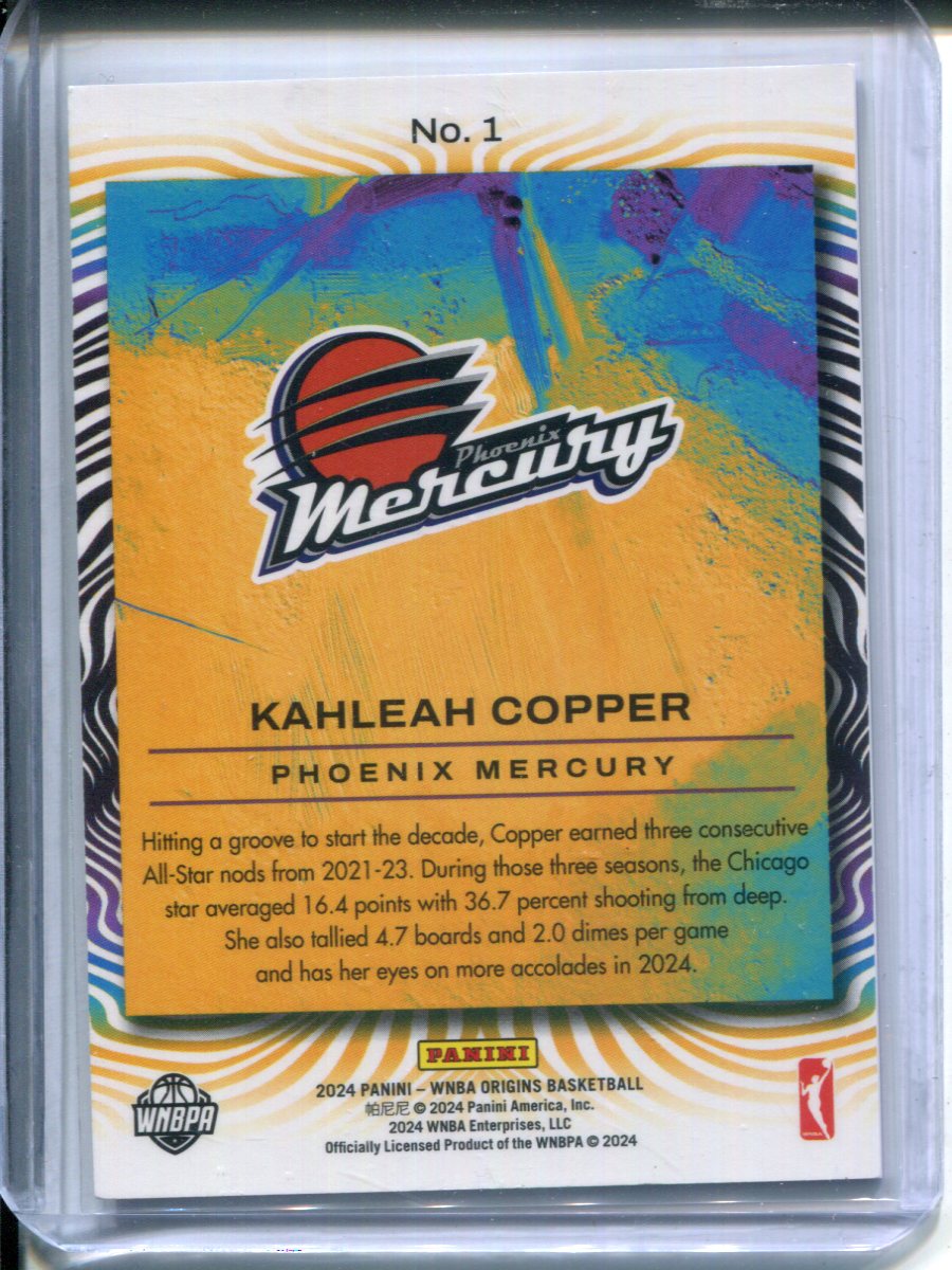 2024 Panini Origins KahLeah Cooper WNBA DRIP #1