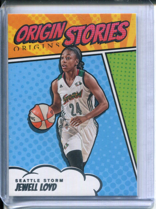 2024 Panini WNBA Jewell Loyd #24 Origins Origin Stories