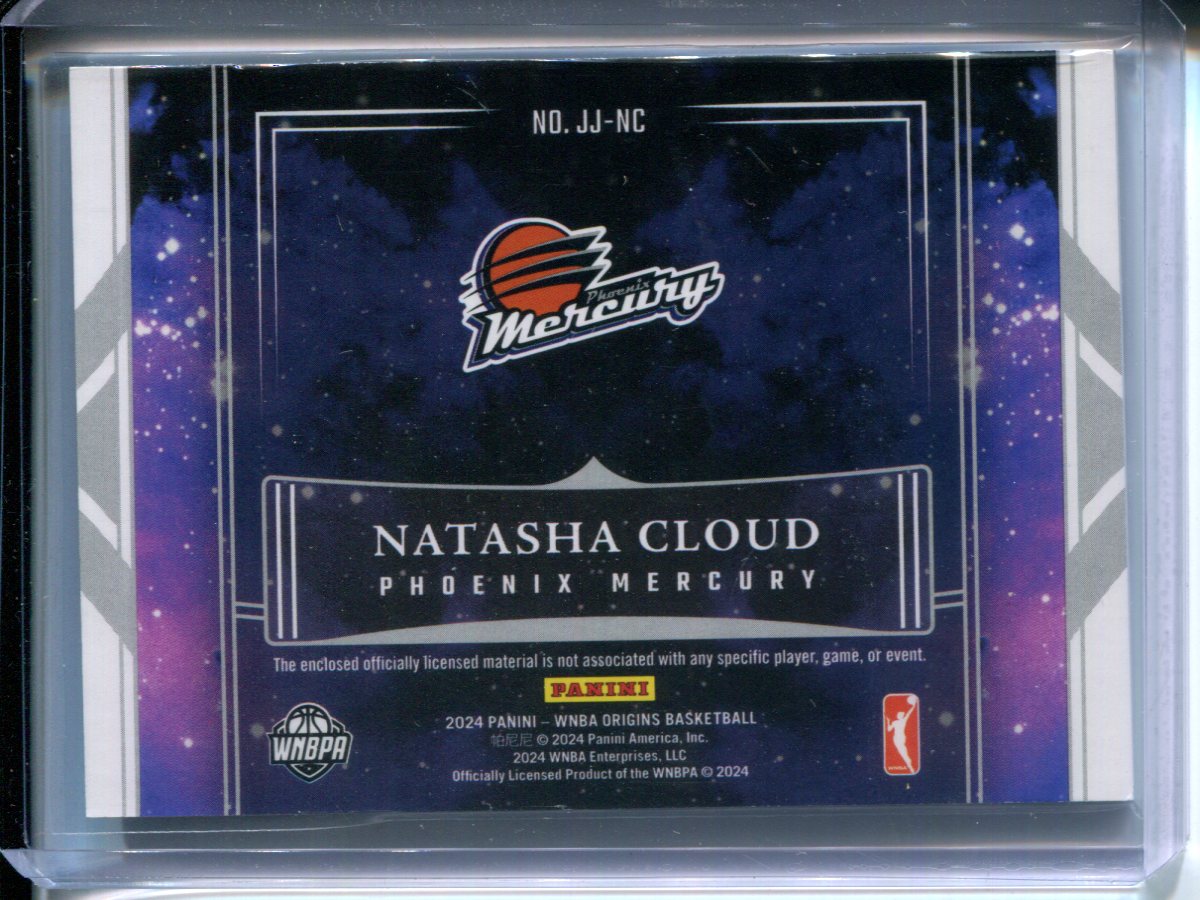 2024 Panini Natasha Cloud #JJ-NC Jumbo Jersey Origins WNBA