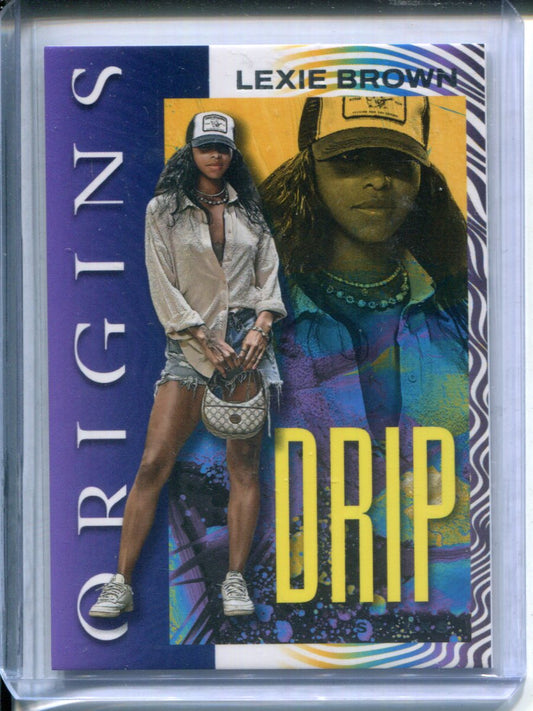 2024 Panini Origins WNBA DRIP Lexie Brown #12