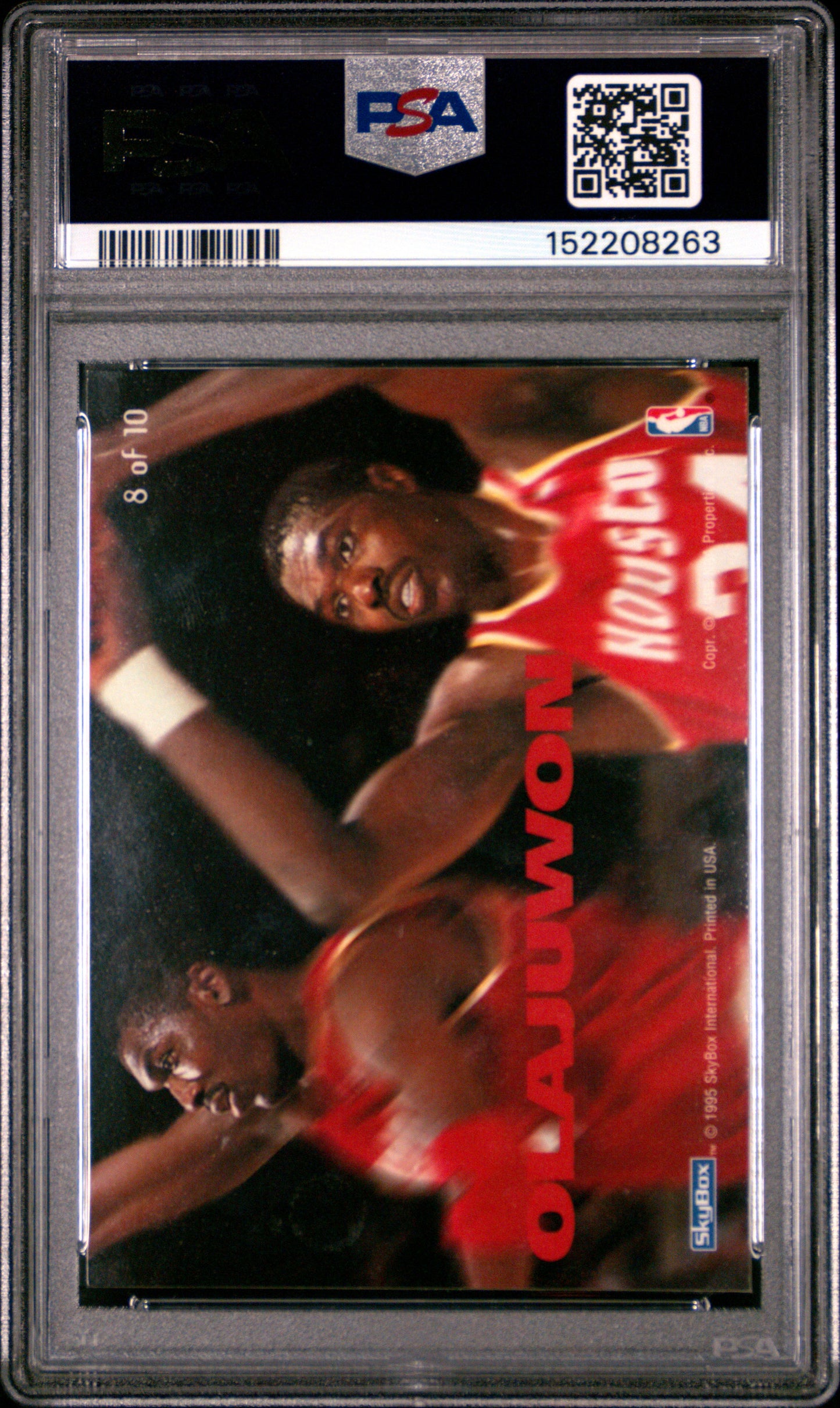 1994 E-Motion N-Tense Hakeem Olajuwon #8 PSA 10
