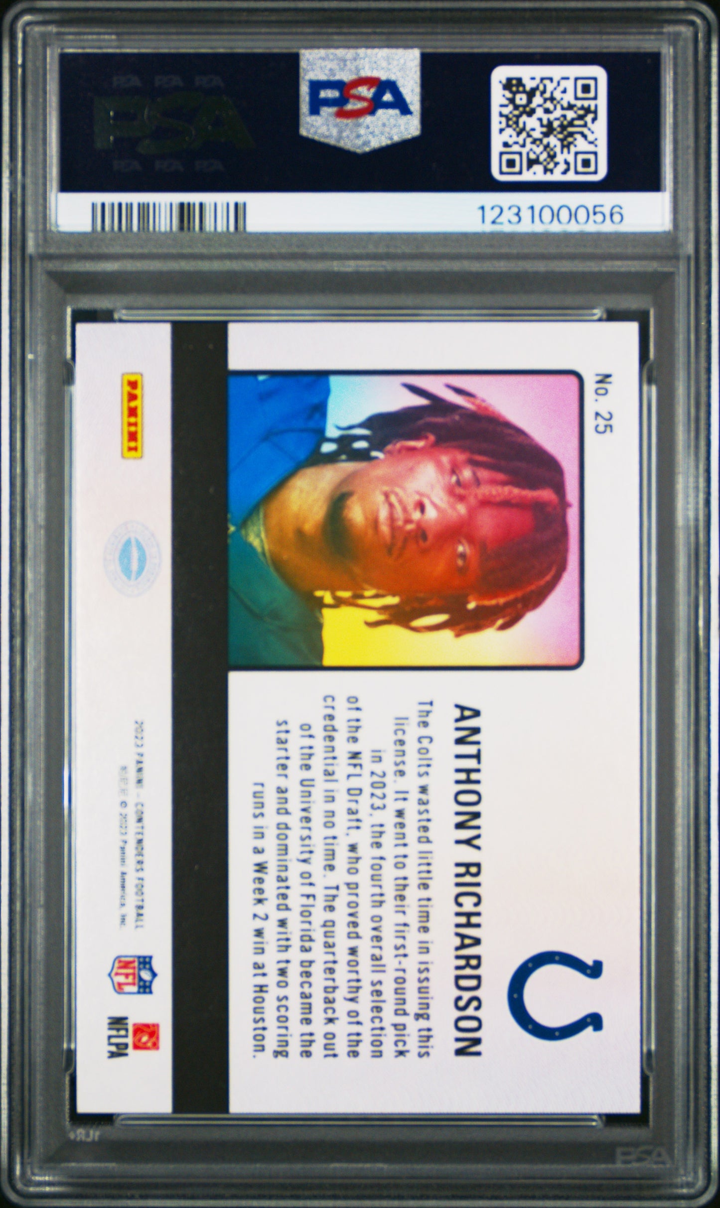 2023 Panini Contenders License To Dominate Anthony Richardson #25 PSA 10