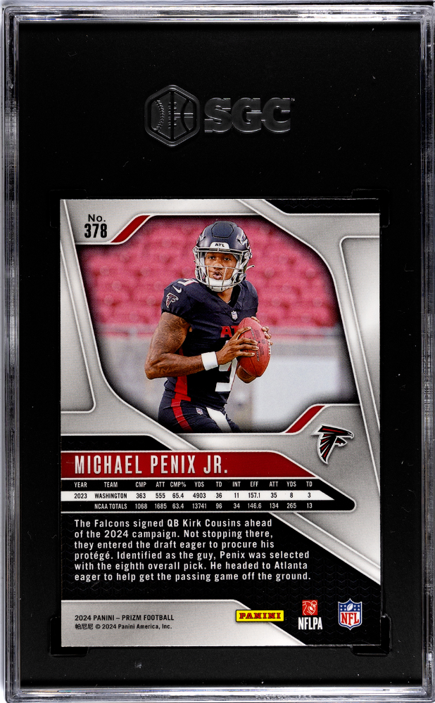 2024 Panini Prizm Michael Penix JR. #378 SGC 9.5