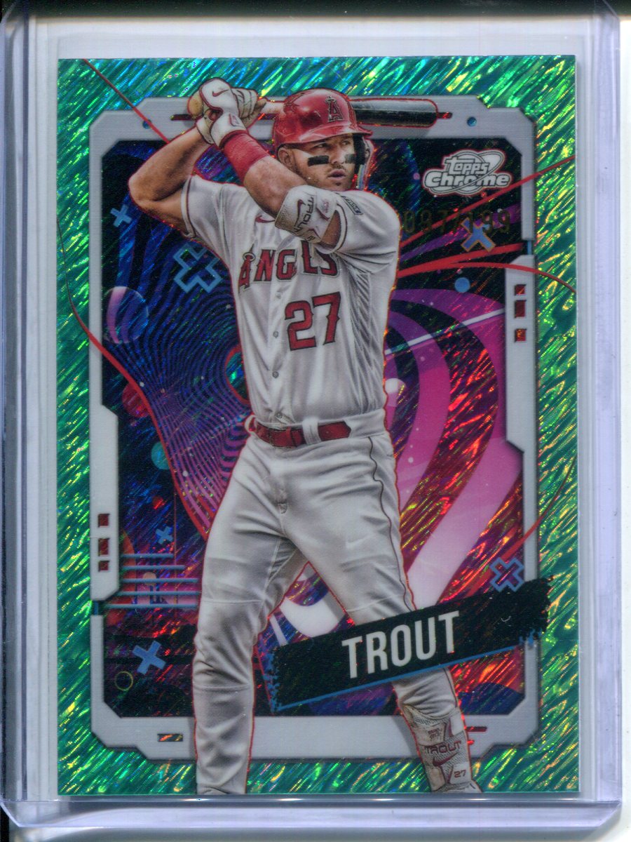 2020 Topps Mike Trout #35 Holographic