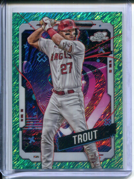 2020 Topps Mike Trout #35 Holographic