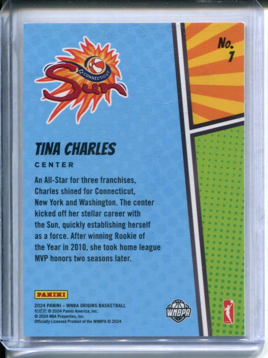 2024 Panini Origins Origin Stories WNBA Tina Charles #31