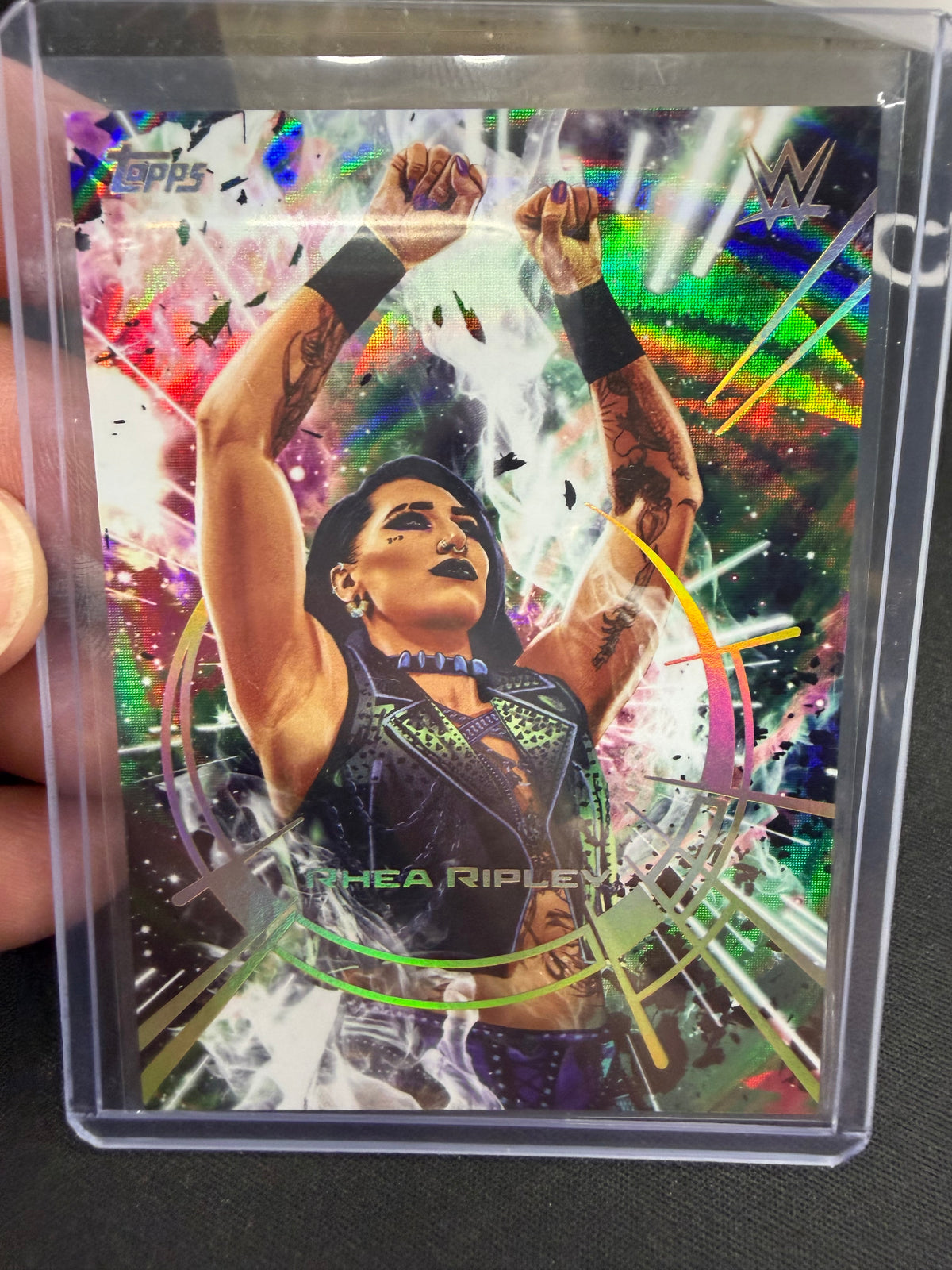 Rhea Ripley 2021 Topps WWE Undisputed #S-RP