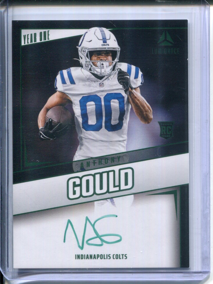 2024 Panini Luminance Year One GRINK INK AUTO Anthony Gould Rookie