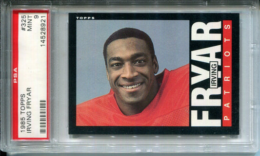 1985 Topps Irving Fryar #325 PSA 9 Rookie