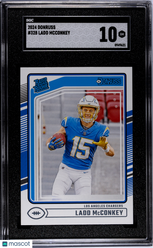 2024 Donruss Ladd Mcconkey #328 SGC 10
