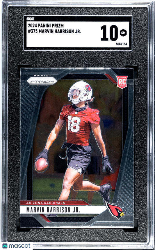 2024 Panini Prizm Marvin Harrison JR. #375 SGC 10
