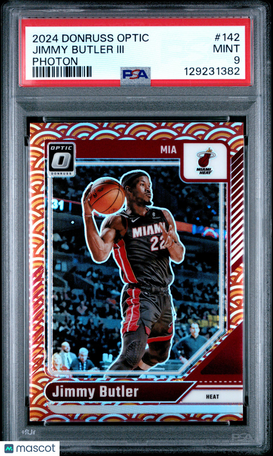 2024-25 Panini Donruss Optic Jimmy Butler III #142 Photon PSA 9 POP 1