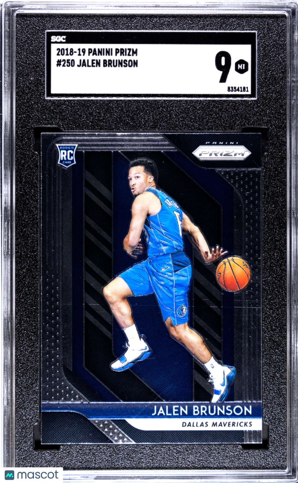 2018-19 Panini Prizm Jalen Brunson #250 SGC 9