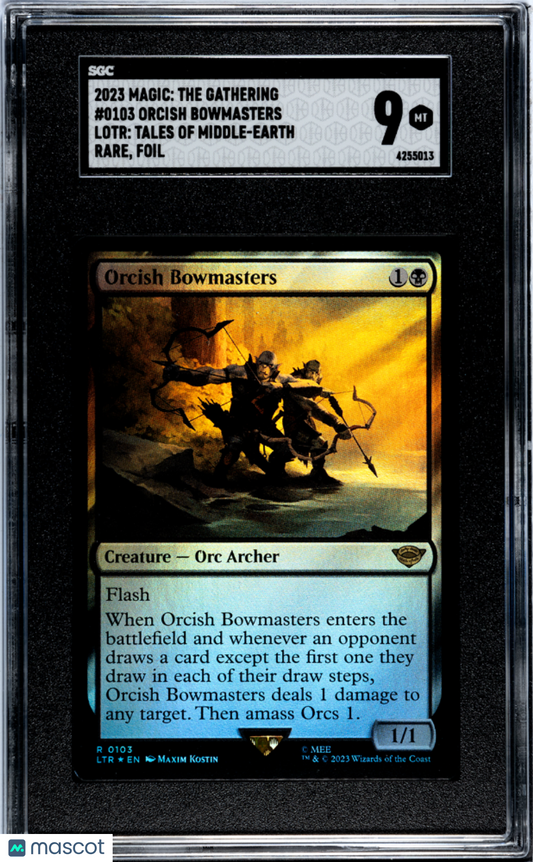 2023 Magic: The Gathering Orcish Bowmasters #0103 SGC 9 POP 1