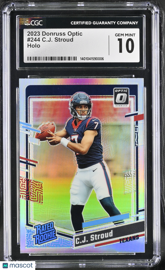 2025 Topps Now CJ Stroud #D-1 Draft CGC 10