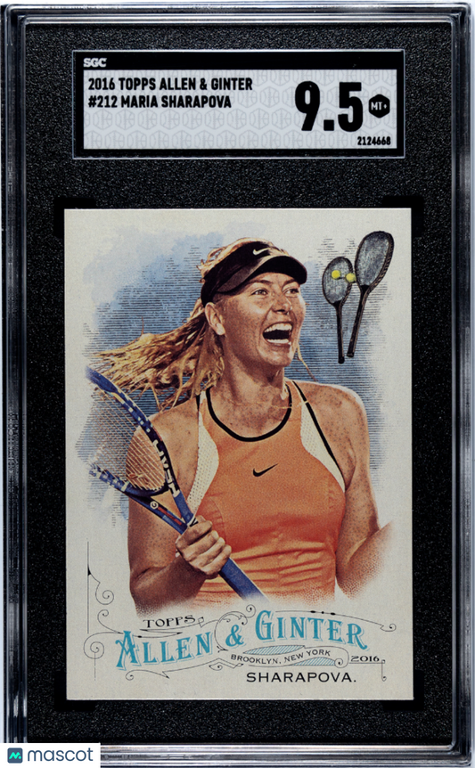 2016 Topps Allen & Ginter Maria Sharapova #212 SGC 9.5
