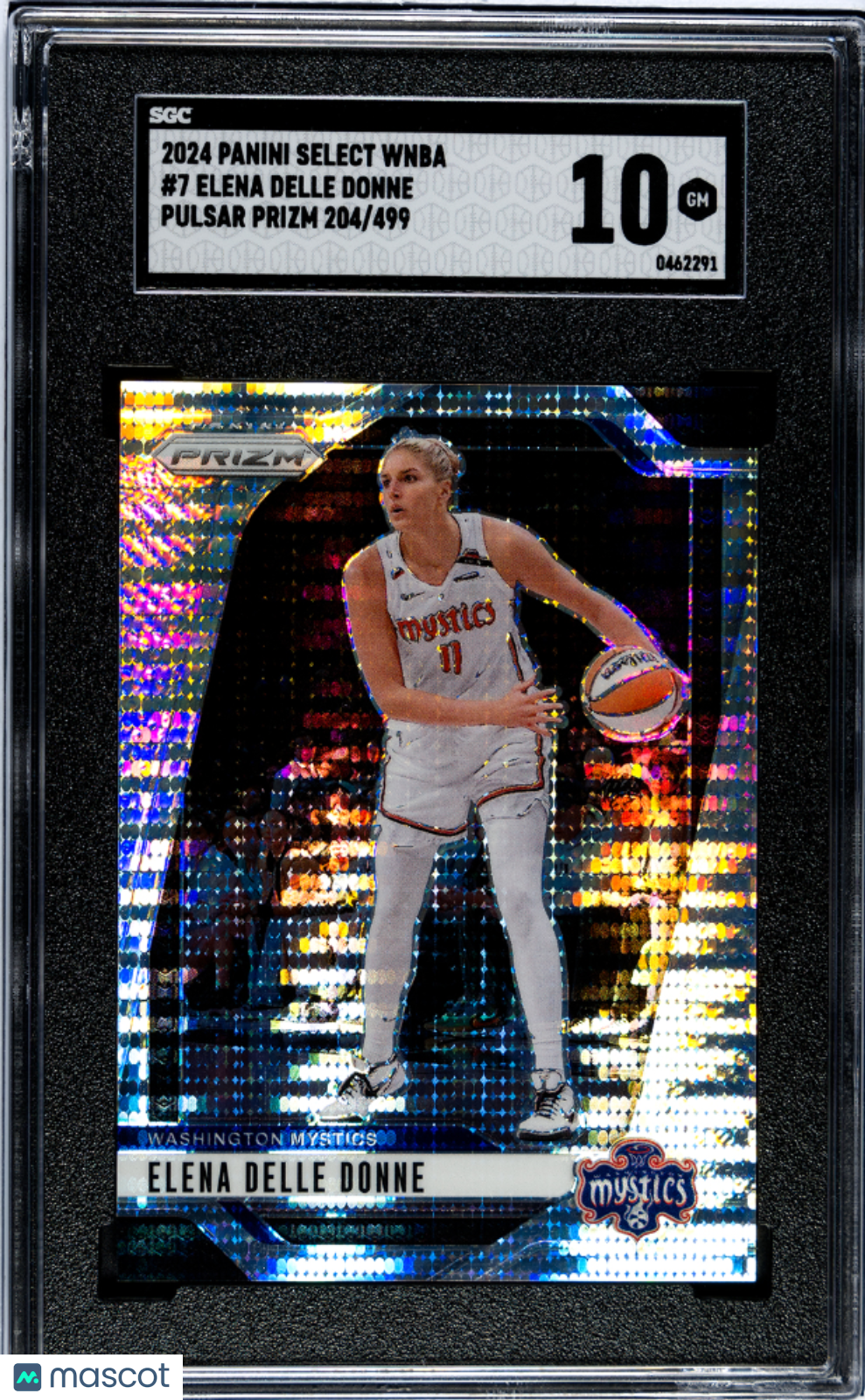 2024 Panini Select Wnba Elena Delle Donne #7 Pulsar Prizm SGC 10 /499 pop 1