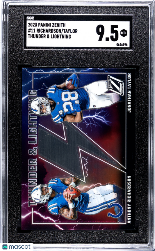 2023 Zenith Jonathan Taylor Anthony Richardson Thunder & Lightning SGC 9.5