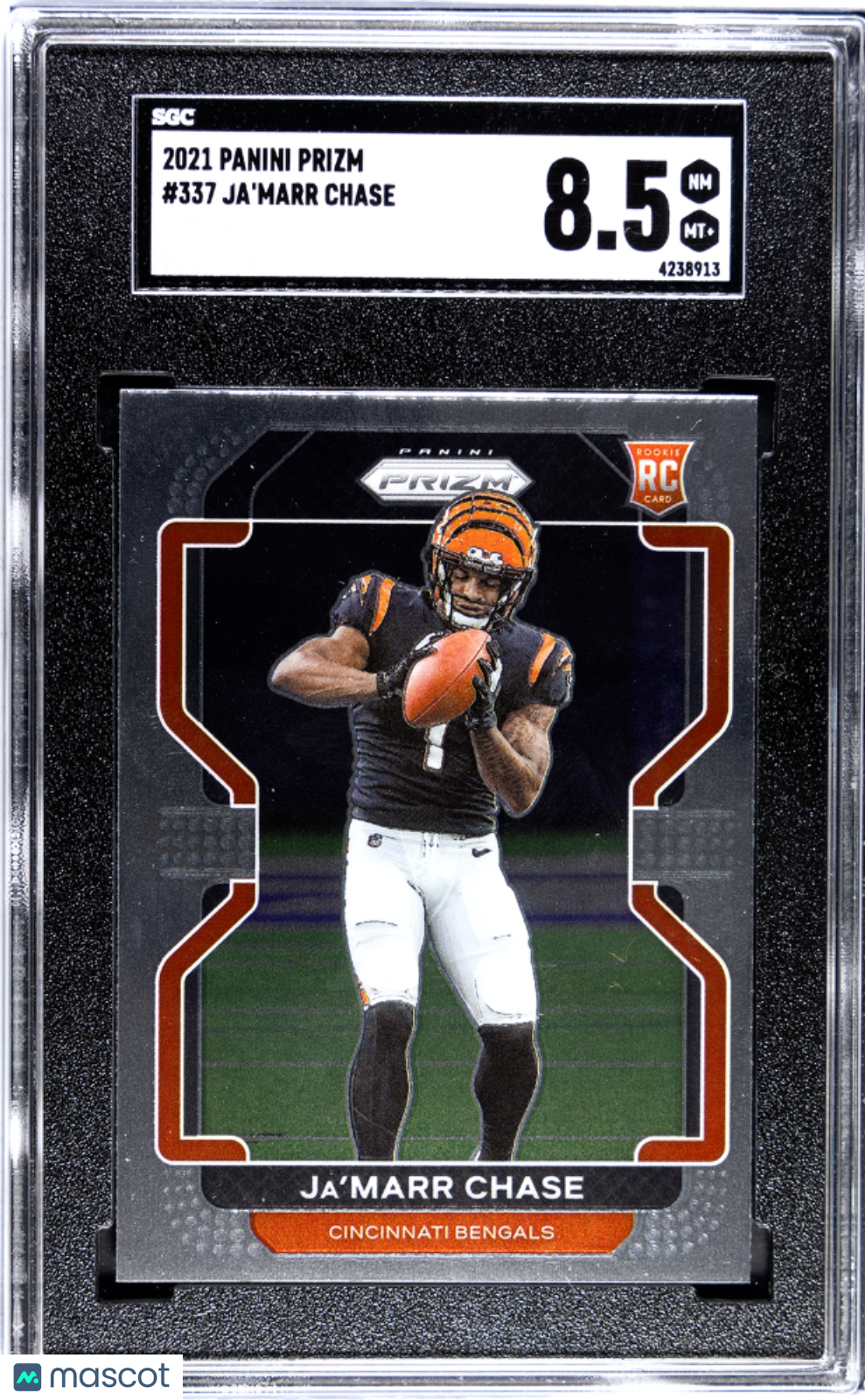 2021 Panini Prizm Ja'marr Chase #337 SGC 8.5