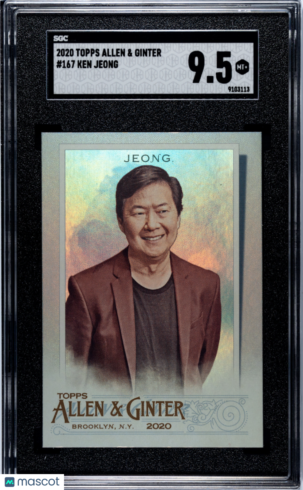 2020 Topps Allen & Ginter Ken Jeong #167 SGC 9.5 POP 1