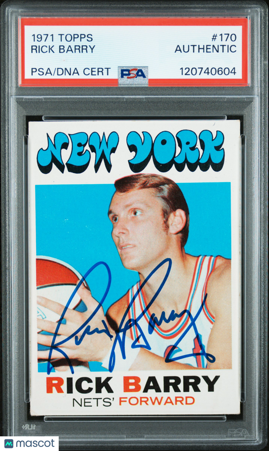 1971 Topps Rick Barry #170 PSA A