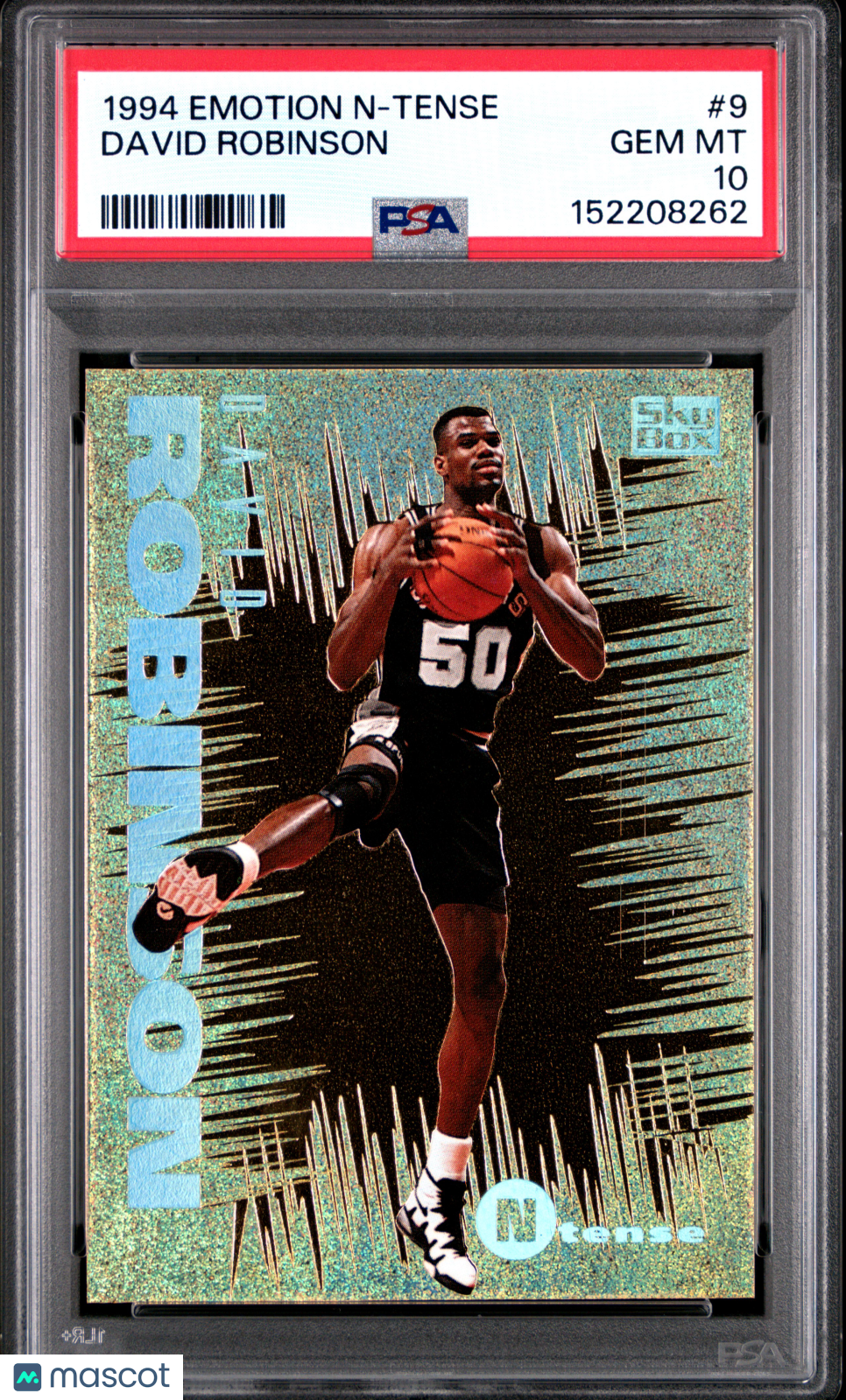 1994 E-Motion N-Tense David Robinson #9 PSA 10