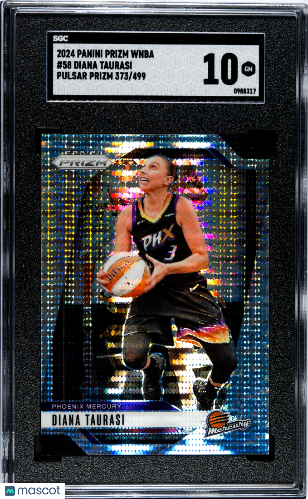 2024 Panini Prizm Wnba Diana Taurasi #58 Pulsar SGC 10 POP 1 /499