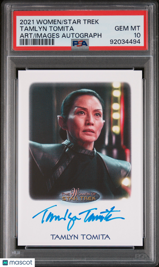Tamlyn Tomita GENERAL OH 2021 Women Of Star Trek Art And Images AUTO PSA 10