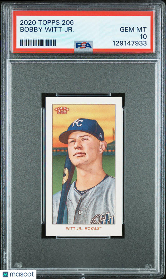 2020 Topps 206 Bobby Witt JR. PSA 10