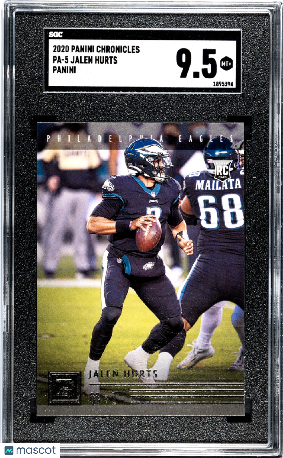 2020 Panini Chronicles Jalen Hurts #PA-5 SGC 9.5
