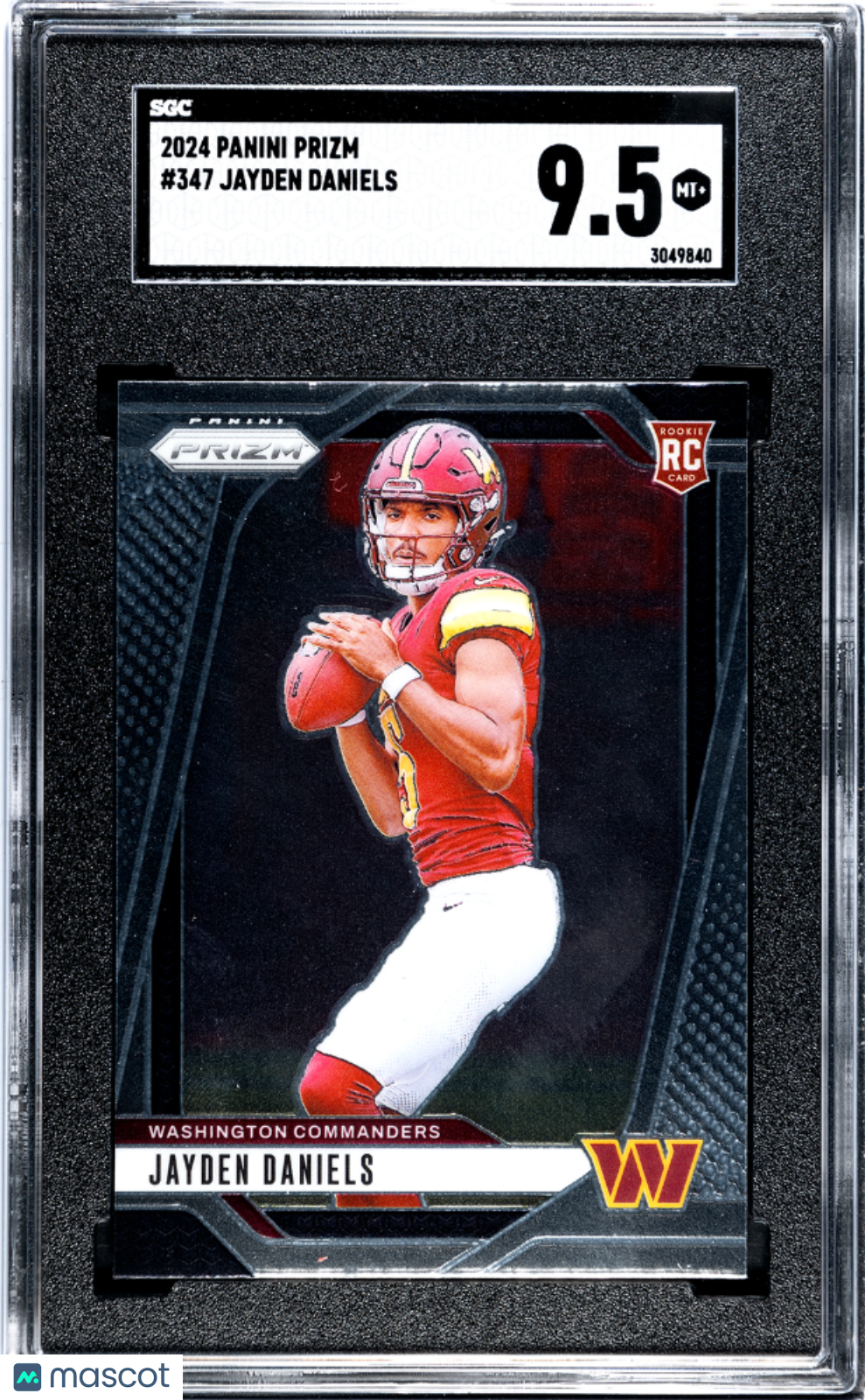 2024 Panini Prizm Jayden Daniels #347 SGC 9.5